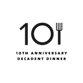 10th Anniversary Decadent Dinner